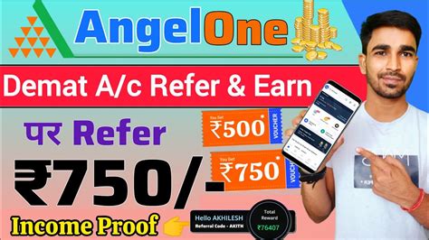 angel one demat account refer and earn